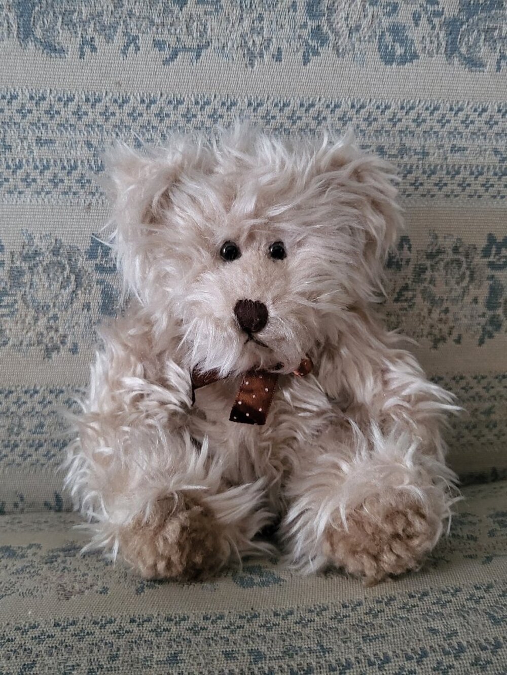 Vintage 1990s Russ Berrie Radcliffe Shaggy Teddy Bear Plush Mini
